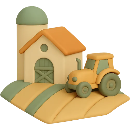 Osobní dětská kniha o dobrodružství na farmě