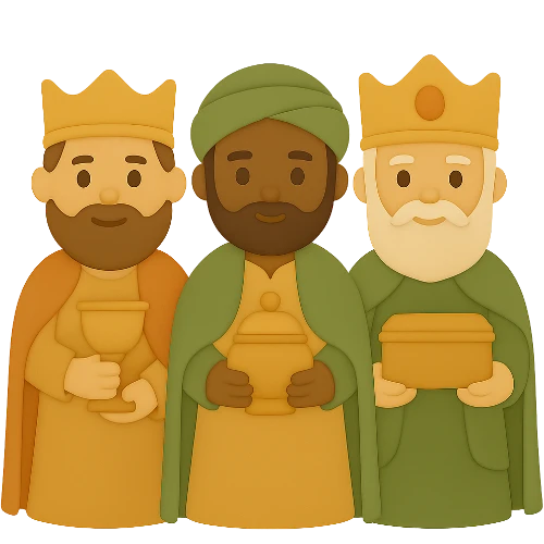 Osobní dětská kniha Tři králové – kouzelný příběh pro vaše dítě