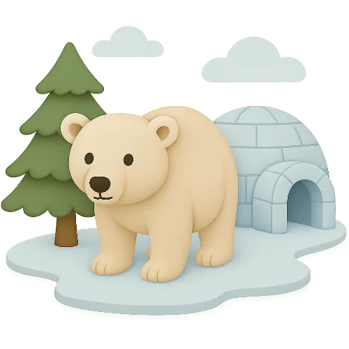 Osobní dětská kniha o dobrodružství na Severním pólu