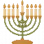 Chanuka: osobní dětská kniha plná světel