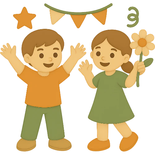 Osobní dětská kniha o Dni dětí plná kouzel