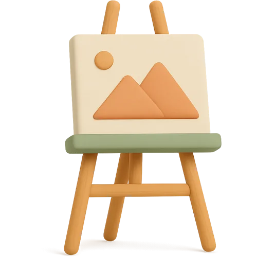 Osobní dětská kniha o malování plná barev a fantazie