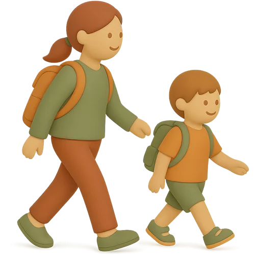 Personalizovaná dětská kniha o kouzlu cesty do školy