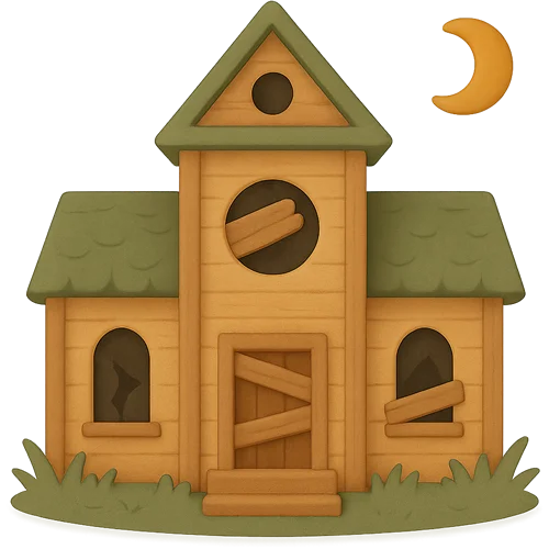 Osobní dětská kniha o dobrodružství v strašidelném domě