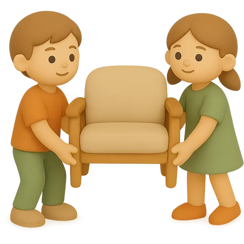 Osobní dětská kniha o stěhování plná magie a dobrodružství