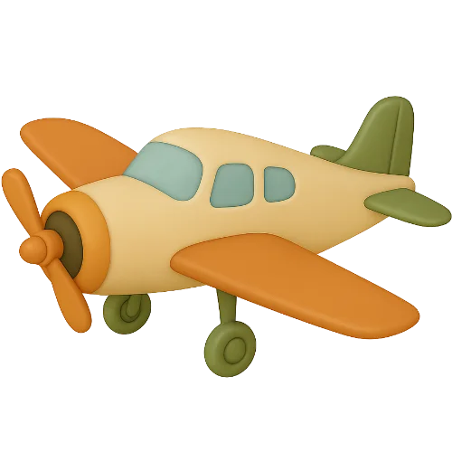 Osobní dětská kniha o dobrodružství s letadlem