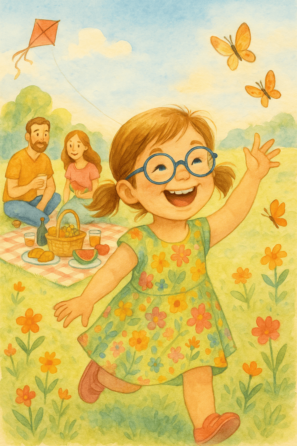 Ilustrace pro Letní dobrodružství s rodinou